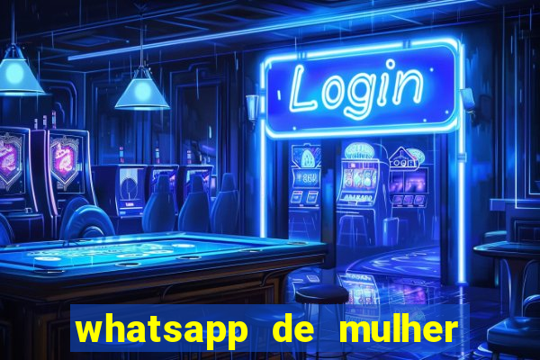 whatsapp de mulher de programa